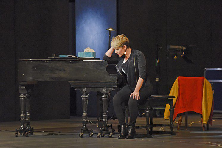 Joyce DiDonato as Arden Scott in Great Scott at the Dallas Opera (photo by Karen Almond)