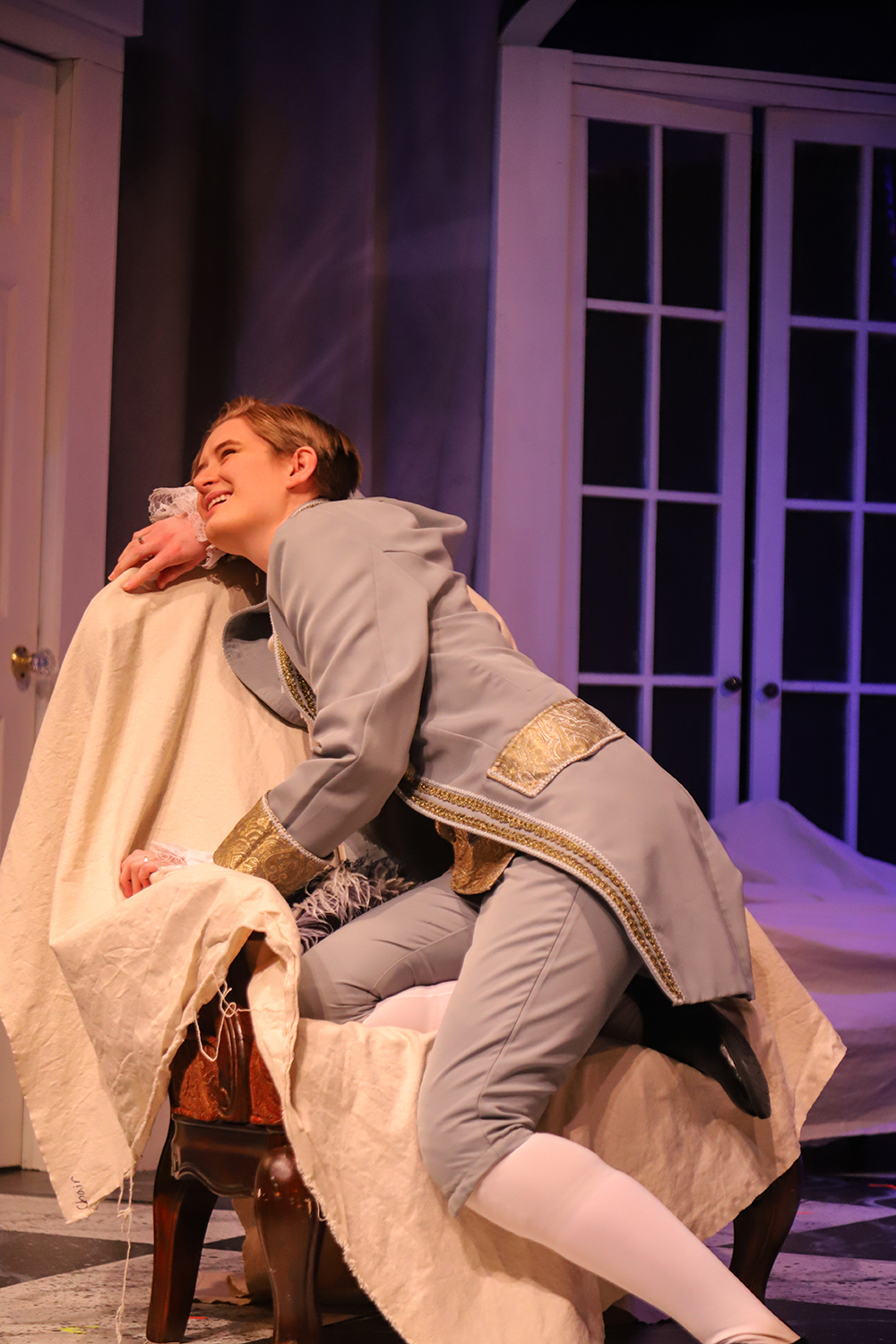 Ivey Barr as Cherubino (The Marriage of Figaro, Peach State Opera Company 2022).