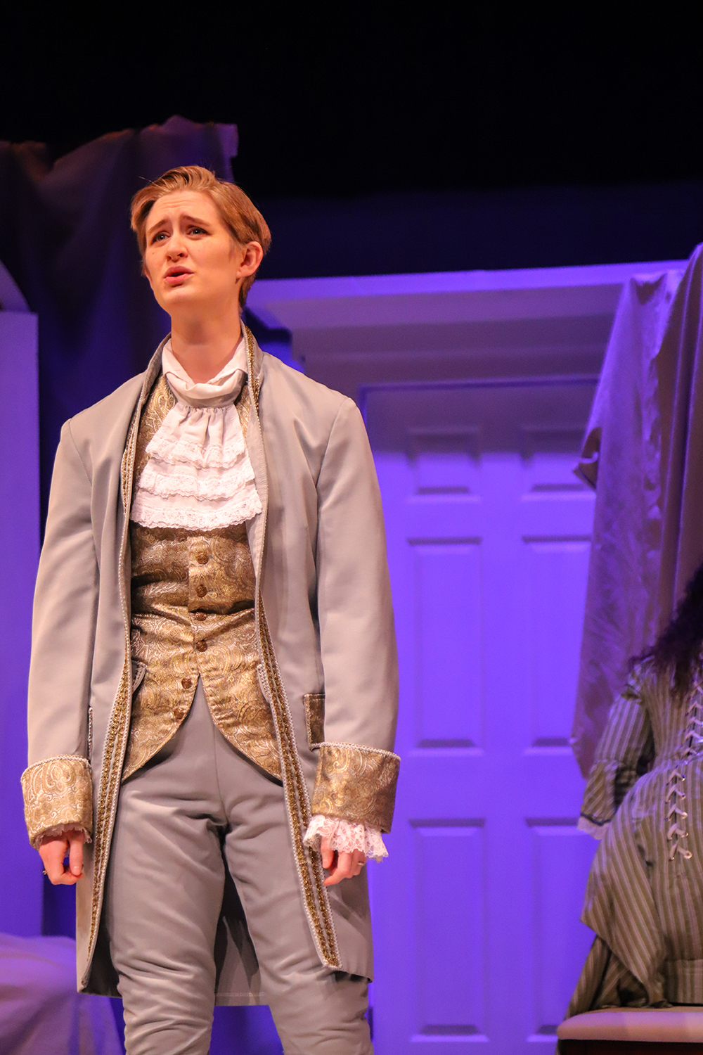 Ivey Barr as Cherubino (The Marriage of Figaro, Peach State Opera Company 2022).
